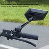 Side Mirror Street King 8 Motorcycle Rearview Mirror Non-Graded Full Alloy Side Mirror Adjustable Hd Rearview Mirror 1Pair