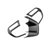 For Jeep Renegade 2015-2022 for Jeep Compass 2017-2020 ABS Car Interior Sticker Steering Wheel Trim Cover Decoration