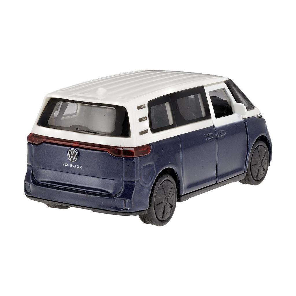 Model 1:34, VW ID BUZZ, wit en donkerblauw