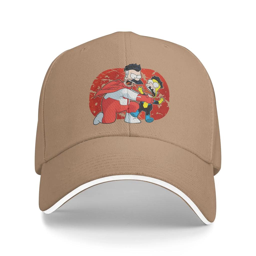 Unbesiegbar Omni Unisex Cartoon Lässige Baseballkappe Sommer Truckerhut Sonnenschutz Outdoor Fitnessstudio Hip Hop Hüte Unisex Stilvolle Baseballkappen