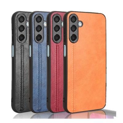 Stitching Fabric Leather Texture Case for Samsung Galaxy M15 M35 M55 M14 M34 M54 5G Cover Ultra Thin Shockproof Protective Cover