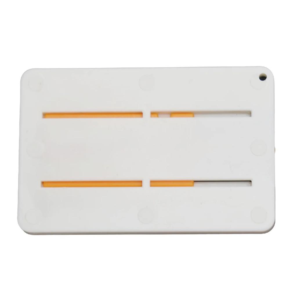 0-20mm Auto Car Wheel Tread Depthometer Depth Indicator Ruler Plastic Tread Gauge Tire Tread Depth Meter Tire Wheel Measure Tool