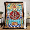 1PC Freemason Home Suitable All Seasons Soft Comfortable Blanket Sofa Office Travel Home Use Great Gift Idea