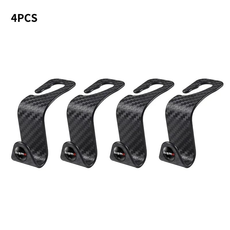 1/2/4pcs Auto Fastener Hangers Car Storage Interior Accessories For Nissan Nismo 350Z 370Z GTR Patrol Juke X-Trail Qashqai