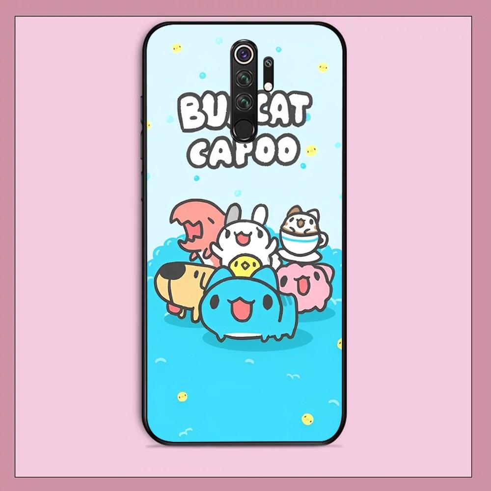 Bugcat Capoo Cartoon Phone Case For Redmi Note 4 X 5 A 6 7 8 Pro T 9 Pro 9S 10 Pro 11 Pro 11S 11Epro PocoM3pro