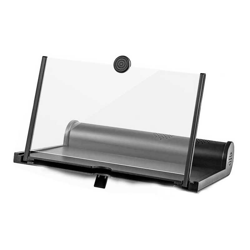 

Bluetooth Speaker & Screen Magnifier: Portable, Pull-Out, Multi-Functional Mobile Phone Holder