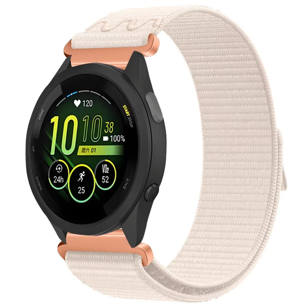 Нейлоновый тканевый ремешок 20 мм 22 мм для Garmin Forerunner 965 265 165 55 255 955 Спортивный ремешок Браслет Ремешок Garmin Active 5/Vivoactive 5 Forerunner 265-255