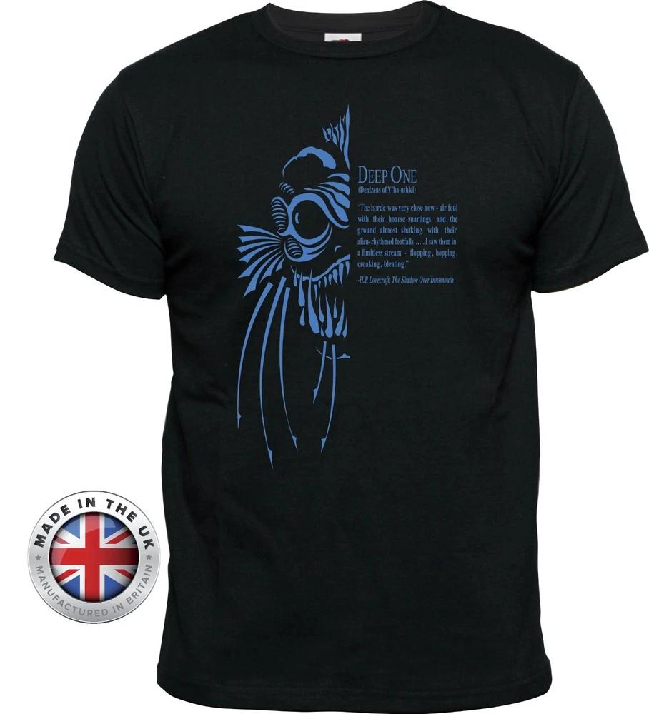 Cthulhu Tshirt Deep One T Shirt Lovecraft Call Of Cthulhu Unisex S