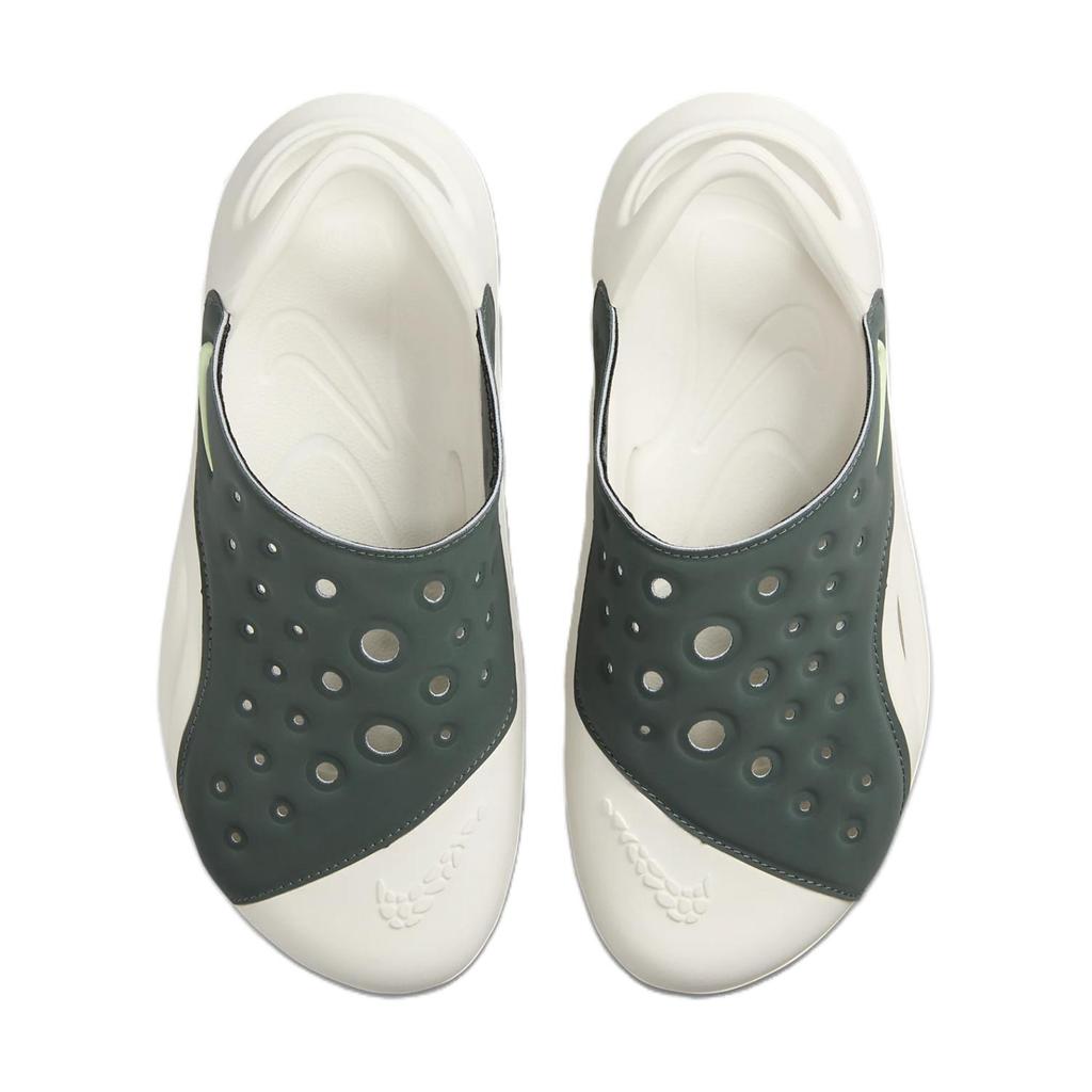 Nike Sandał Aqua Swoosh GS Vintage Green Sail Trampki Dziecięce Barely-Volt FV6363-301