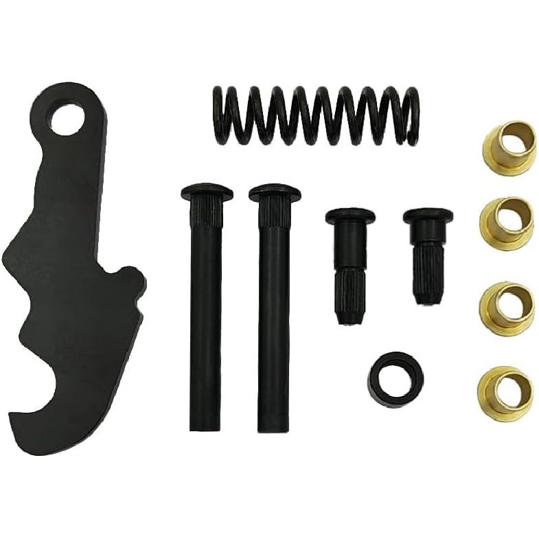 Door Hinge Repair Kit Latch Well Door Hinge Repair Kit New Door Hinge Pin Bushing Cam Studs Spring Set for Ford 1964-1967 for Mustang Mercury Comet
