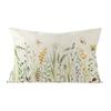 Rectangular Floral Plant Print Cushion Cover Sofa Chair Car Pillow Cover Decorative Sofa