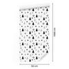 Christmas Wallpaper White and Light Gray for Living Room and Bedroom 50x1000