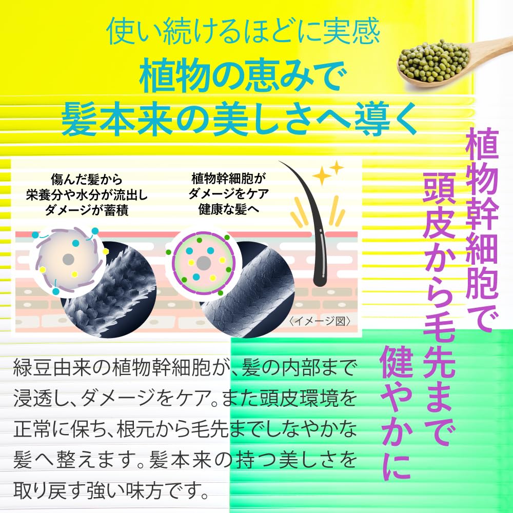 Salon Exclusive EARTHEART Aroma Shampoo Treatment 500ml Each with Made in Japan [Set] & (Grapefruit & Herb) Heat-Protecting Ingredients,