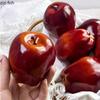 Simulated Red Delicious Fake Apple Model Red Apple Ornament Artificial Fruits Shooting Props Simulated Apples Aesthetic Decor