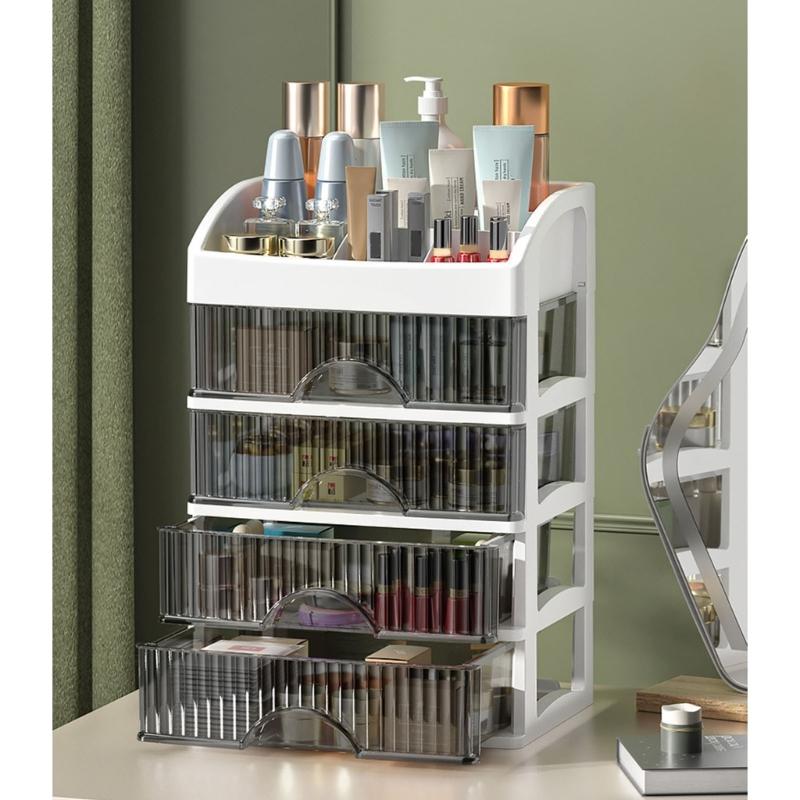 Portable Sturdy PP Drawer Cabinet Home Accessory for Desktop Organization Stylish for Various Office Items Storage