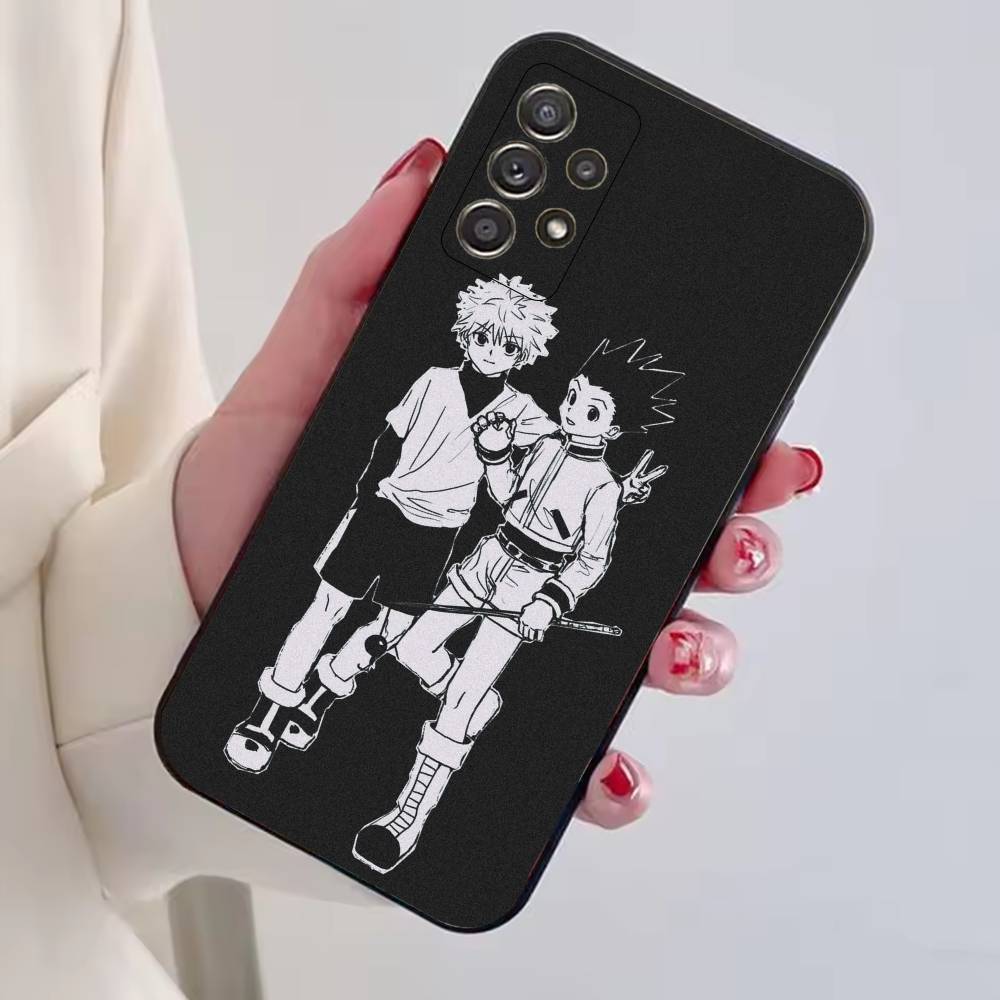 H-Hunter X Hunter Anime Handyhülle Für Samsung S25,S24,S21,S22,S23,S30,Ultra,S20,Plus,Fe,Weiche Silikon Schwarze Hülle