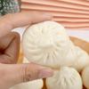 Crab Roe Xiaolongbao Dumpling Simulation Model: Decorative Breakfast Baozi Prop