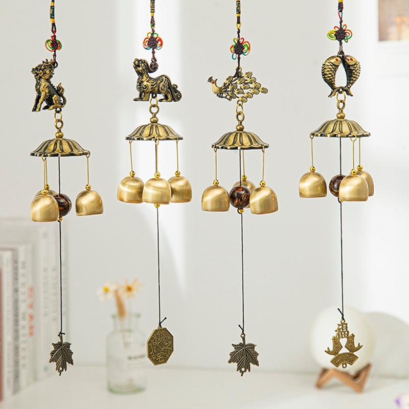 Japanese Wind Chime Outdoor Wind Bell Garden Decorations Landscape Bell Sound Hanging Decorative Pendants Japanese Room Decor