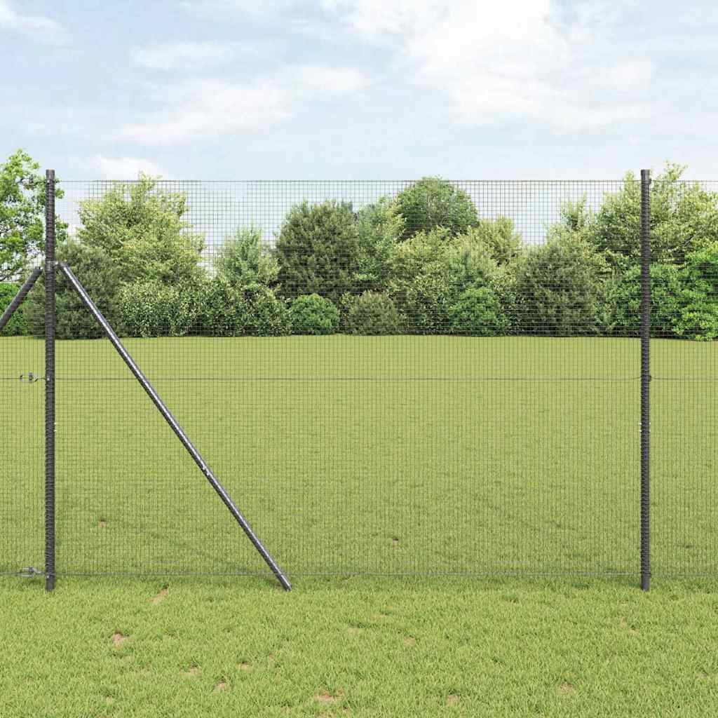 Welded Wire Fence Grey
