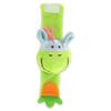 Wrist Rattle Baby Multi Shape Soft Plush Toys Animals Watch Band Wrist Bell Kids Bee Monkey Make Noise Rattles For Newborns