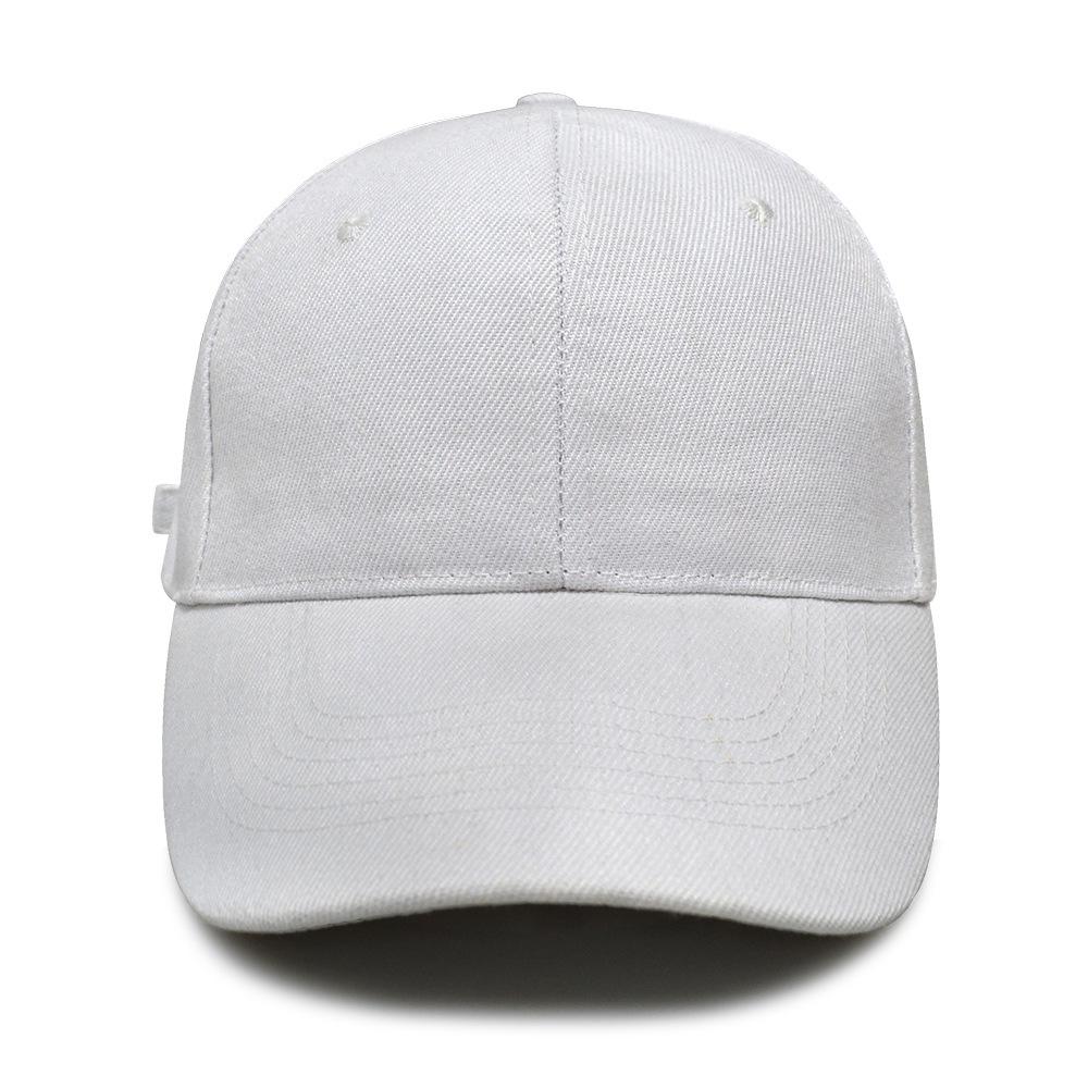Unisex Solid Color Duckbill Hat: Korean-Style Baseball Cap for Spring & Autumn Outdoor Travel