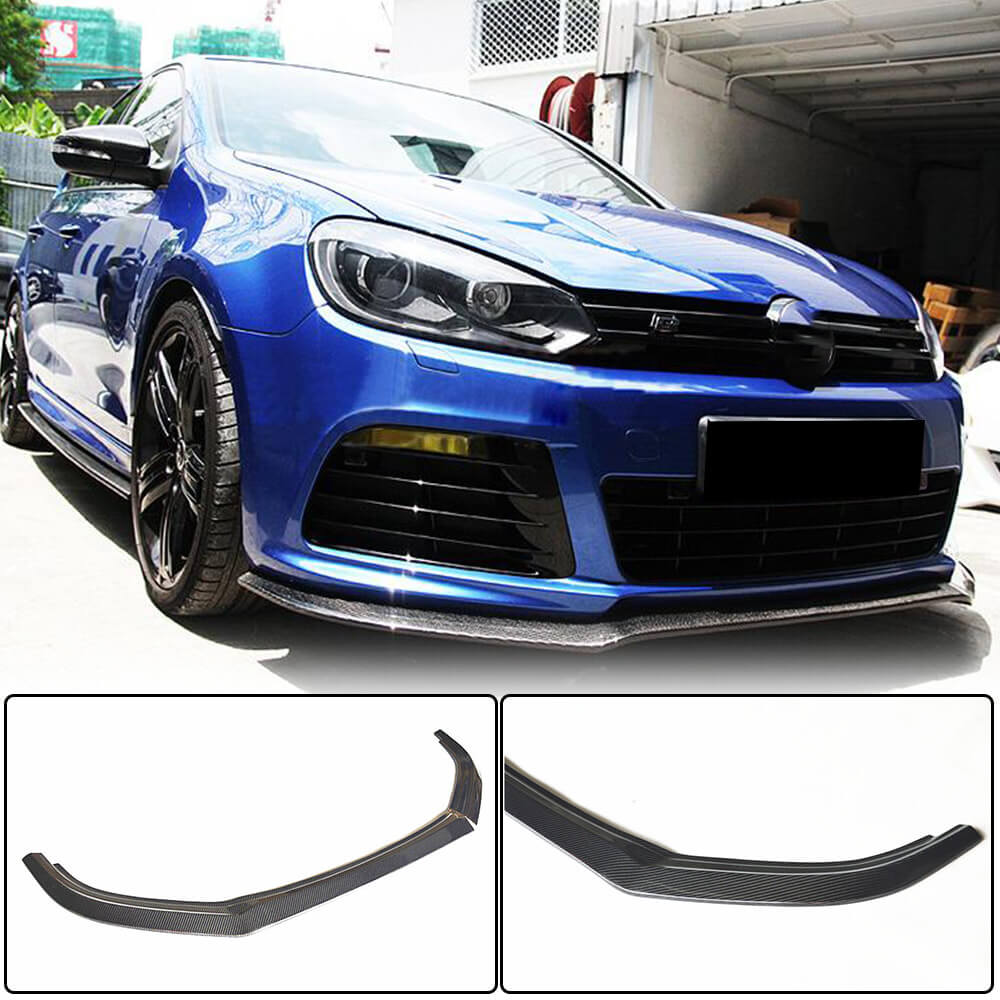 

Front Bumper Lip V1 (for R HB 2010-2013, Carbon) for Volkswagen Golf 6