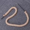 Vintage Braided Hemp Cord Electric Wire for Pendant Table Floor Wall Lamp DIY Lighting Cable Rope Light Wire Cord