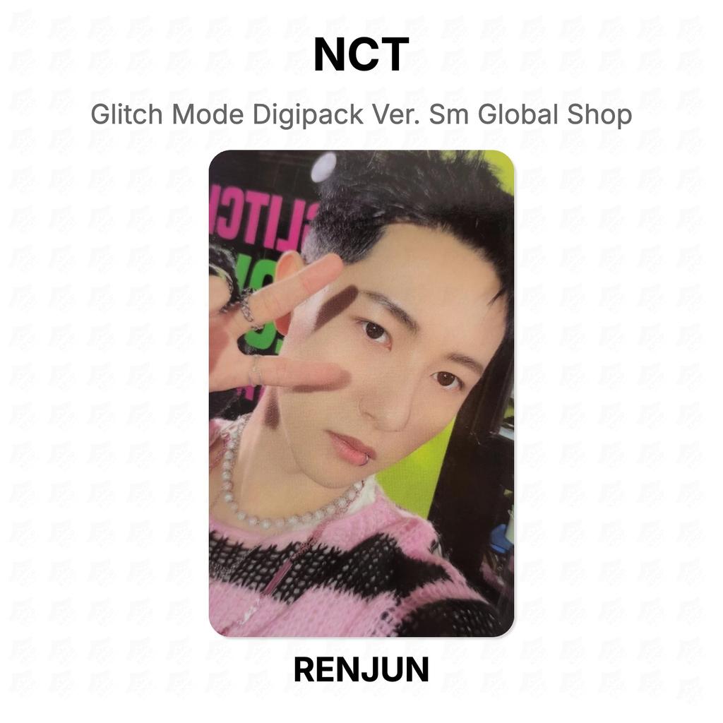 NCT Glitch Mode Digipack Ver. Sm Global Shop Official Photocard