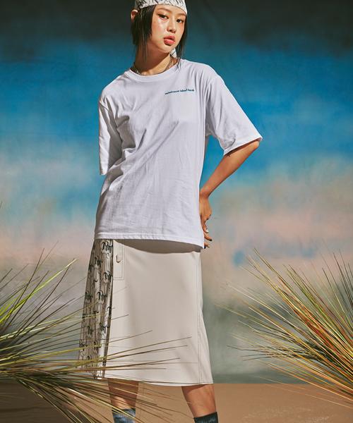 MIMICAWE Ideal Slogan T-Shirt/White