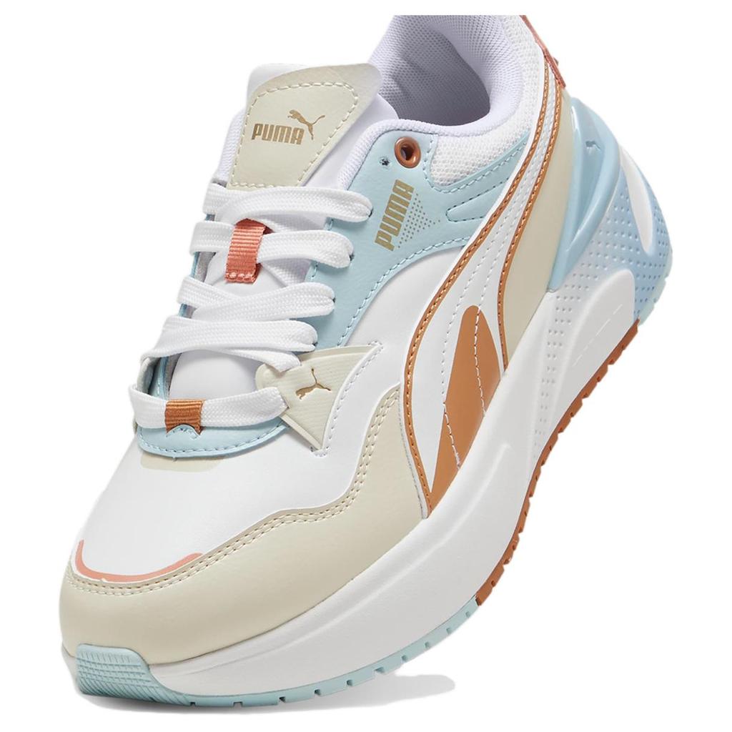 Puma R78 Disrupt Comfortable Fashion Low-Top Sneakers Women sneakers Yellow White 397675-02