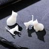3D Diy Crystal Epoxy Material Filling Enclosed Simulation for Cat Model Micro Landscape Sitting for Cat Material Accesso