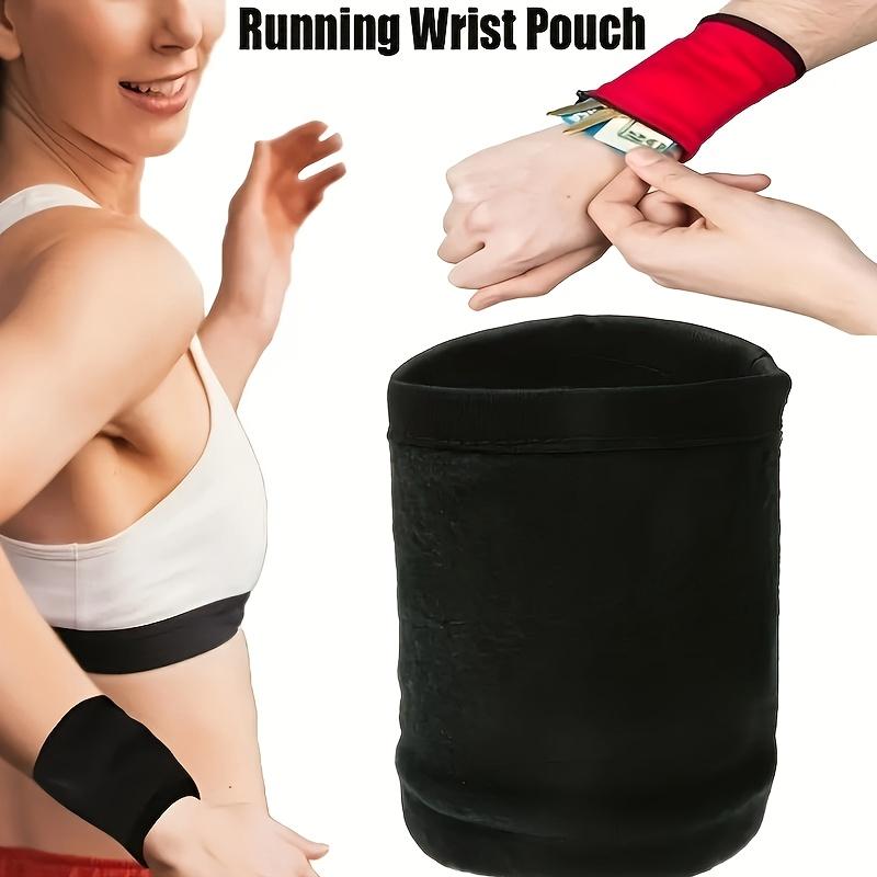 1pc Women Sports Wrist Wallet Large Capacity Sweat-Absorbent Armband for Running, Fitness, and Outdoor Activities, Armband