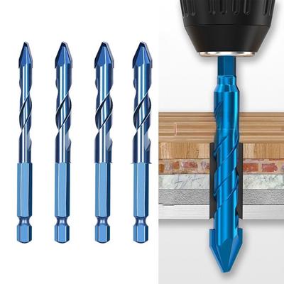 6/8/10/12mm Triangle Drill Bit Precision Glass Drill Bit Multifunction Eccentric Drill Bit