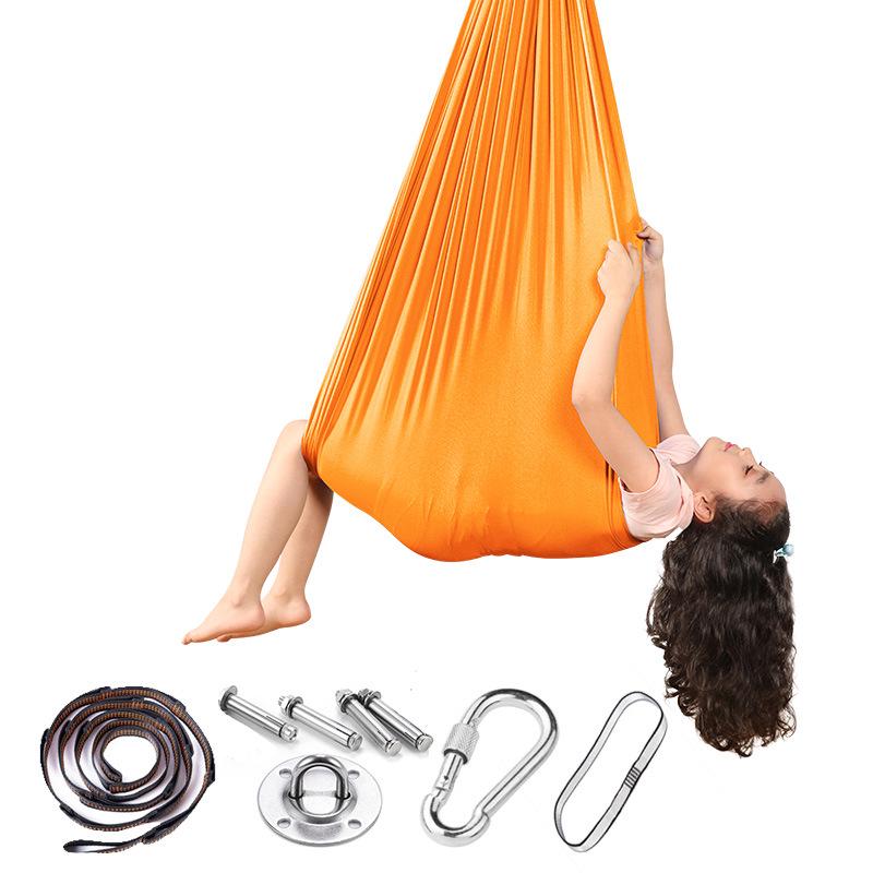 Adjustable Indoor/Outdoor Sensory Swing for Kids & Adults - 280x100cm