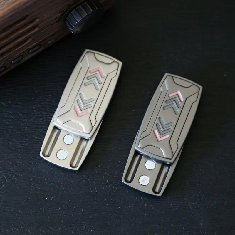 Novelty Luminous EDC Fidget Slider Creative Arrow Pattern Magnetic Push Haptic Slider Stress Relief Fidget Toys ADHD Toys