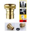 Convenient Mixers Tap Adapter Bathroom Accessory Portable for Garden Hose Connection Fit Multiple Threaded Faucets