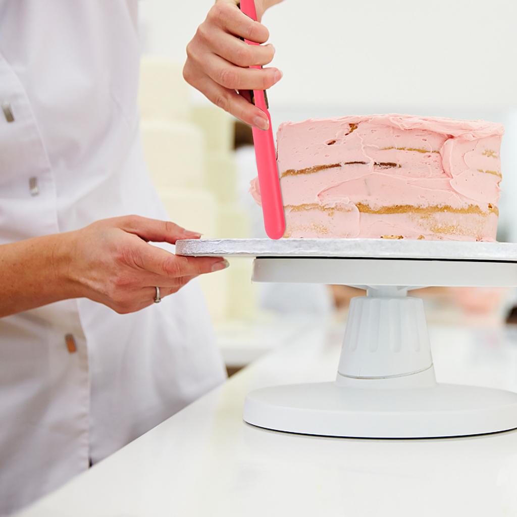 Spatule Spatule en Silicone Grattoir Manche Long Résistant à la Chaleur Fouet à Gâteau Grattoir à Pâte Outil de Cuisson Accessoires de Cuisine Rouge