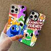 Cartoon R-Rainbow Friends For IPhone 17 Pro Max 17 Air 16 Pro 15 14 13 12 11 Color Matte Protect Phone Case