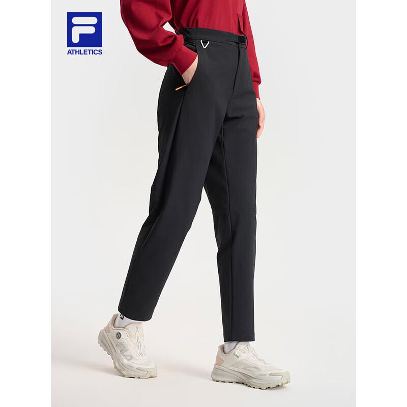 FILA Women s Basic Straight-Leg Woven Trousers M