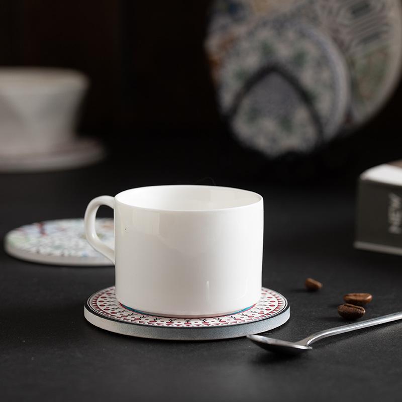 HeMu Coffee Coaster Absorbent Coaster Diatom Mud Nordic Ins Wind Insulation Coaster Tea Cup Ceramic Cup Coaster