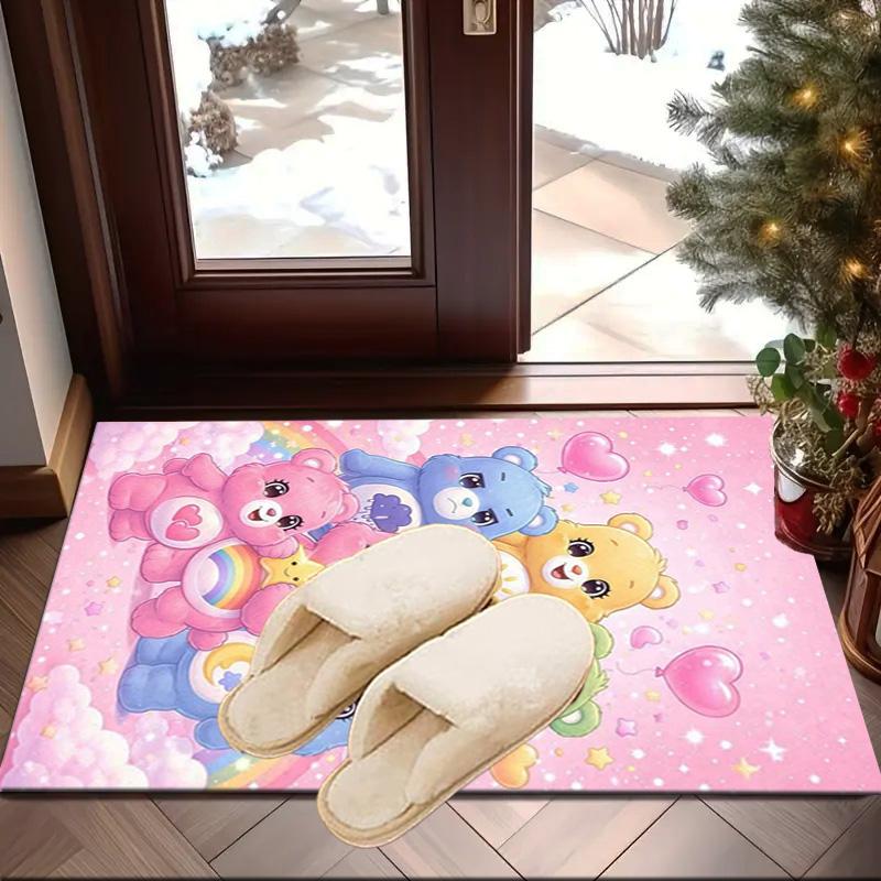 Love Bears Cozy Night Carpet, Chair Rug,Rug for Office Bedroom living rooms, Doormat decor Fan Gift Christmas Gift