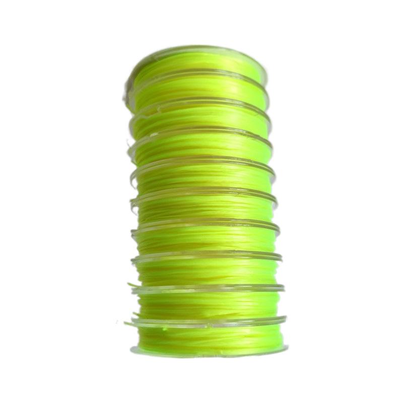 10M flat crystal line bead elastic line 0.8mm mini color elastane elastic rope DIY accessories beaded cable