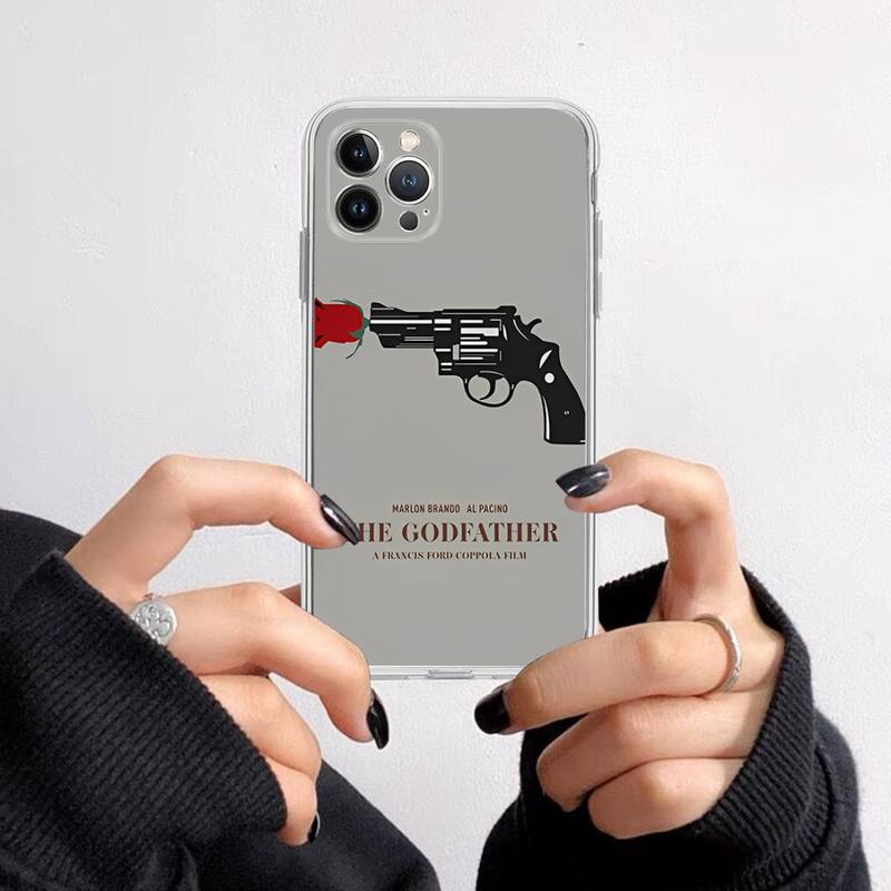 Der Pate Handyhülle Für iPhone 14 11 12 13 Mini Pro XS Max Hülle 6 7 8 Plus X XR SE 2020 Funda Schale