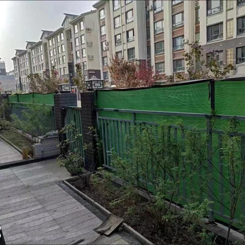 12Pin Green Sunshade Sai Anti-UV Balcony Privacy Screen Fence Net Garden Plant Shade Cover Net Outdoor Patio Car Sun Awning