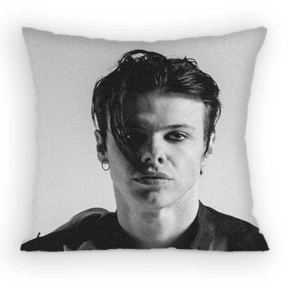 YYungbluds Singer YBB Pillow Case Sofa Living Room for Bedroom car Headboard Backrest Cushion Square Cushion Nap Time