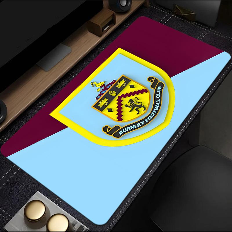 Football Club Burnley Mouse Pad, Rubber Base, Mouse Pad for Gamers and Office Use, Gaming Desk , Easy To Clean Mat Christmas Fan Gifts
