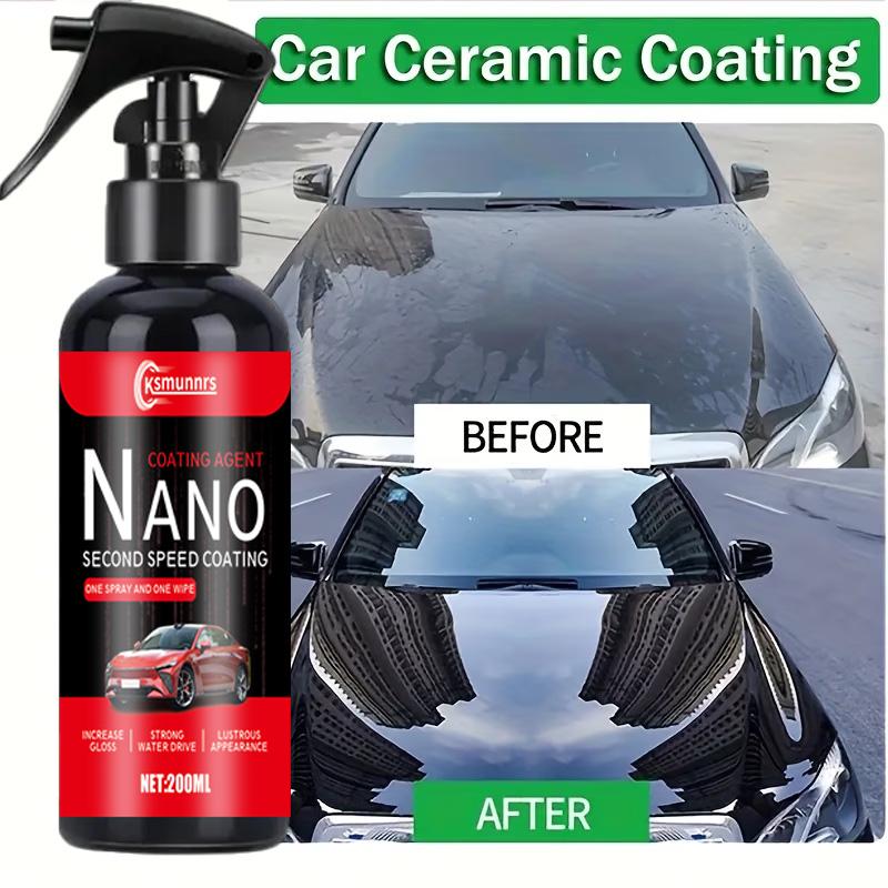 NEW Car Body Coating Agent for Enhancing Paint Shine, Nano-Coating for Rain Protection, Stain Removal Spray, and Crystal Coating