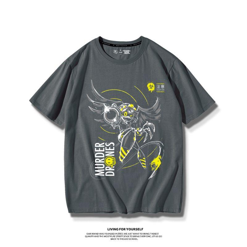 ZX Tričko Anime Murder Drones Trička Dámské Tričko Vtipné Manga Unisex Vysoce Kvalitní Vintage Grafické Topy ACG tričko