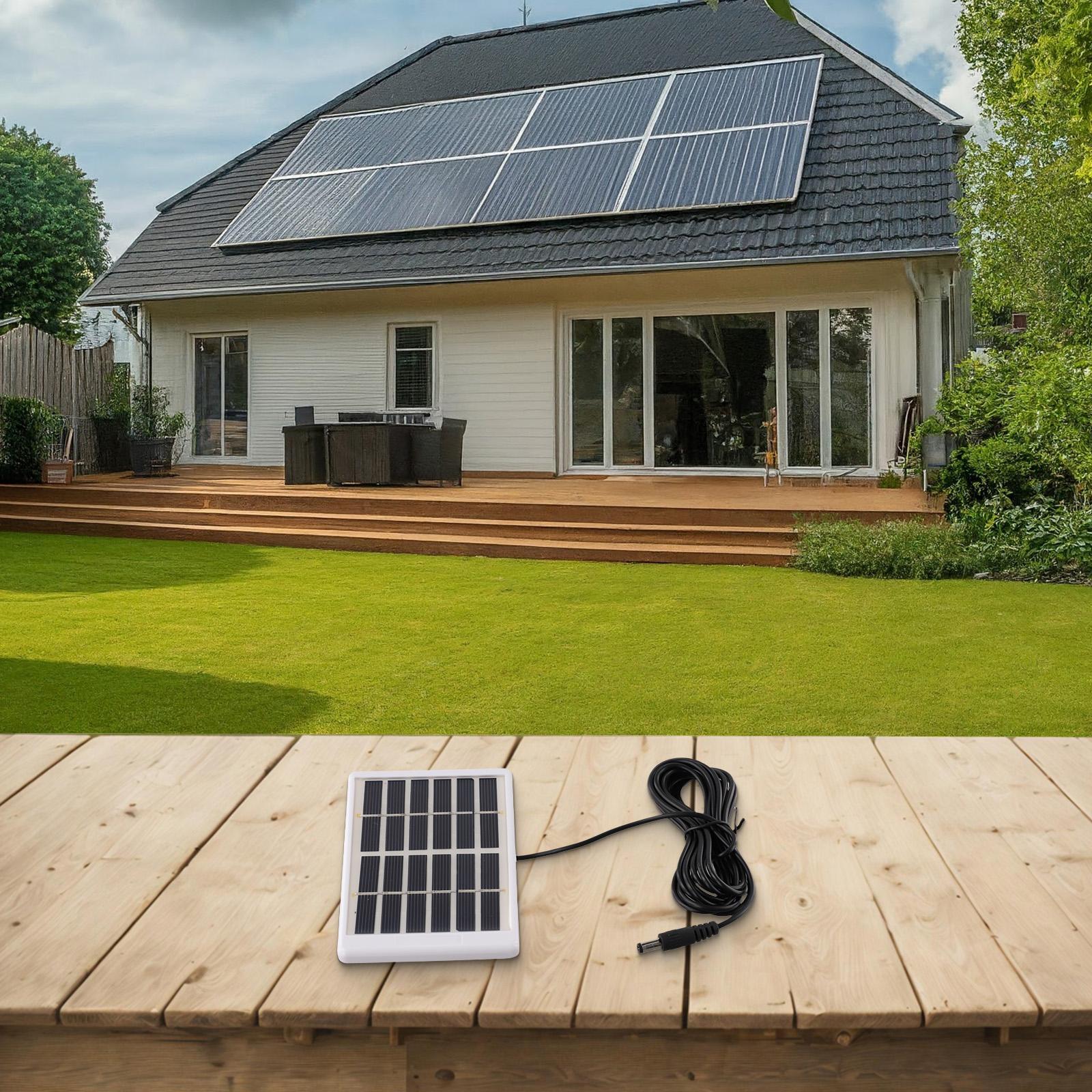 Солнечная панель 5 Вт 6 В Легкая солнечная панель Стабильная выходная мощность Эффективная зарядка