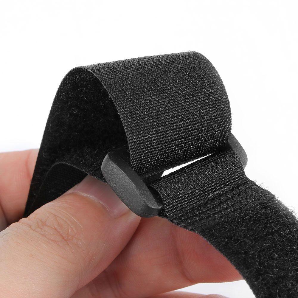 Home Cable Organizer Black Nylon Strong Sticky Fixed Straps Nylon Rope Cable Straps Tie Rope Straps